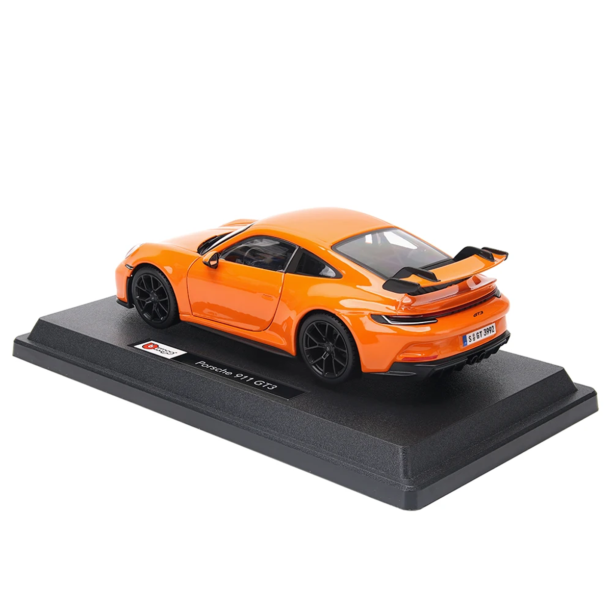 Miniatura Porshe 911 Laranja 1:24