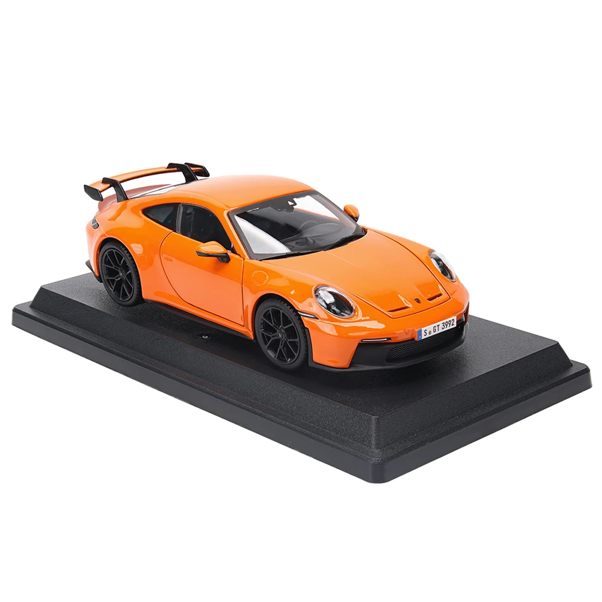 Miniatura Porshe 911 Laranja 1:24