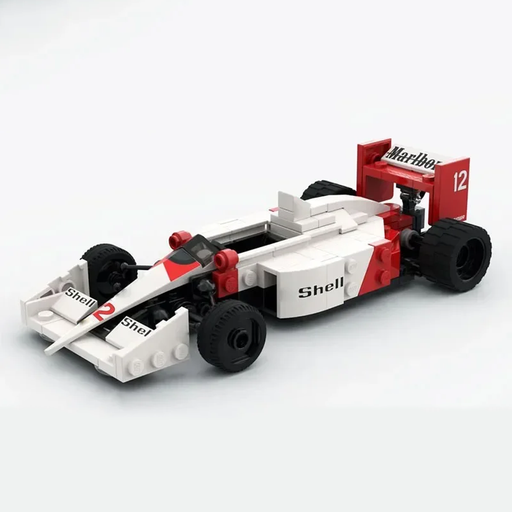 Miniatura McLaren MP4/4 1:24 Blocos de Montagem 152 PCS