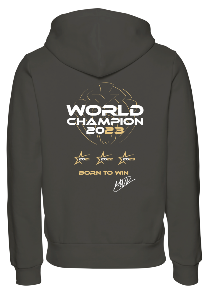 Moletom com capuz Max Verstappen World Champion 2023 Oracle RedBull Racing F1 Team - Max Verstappen 1