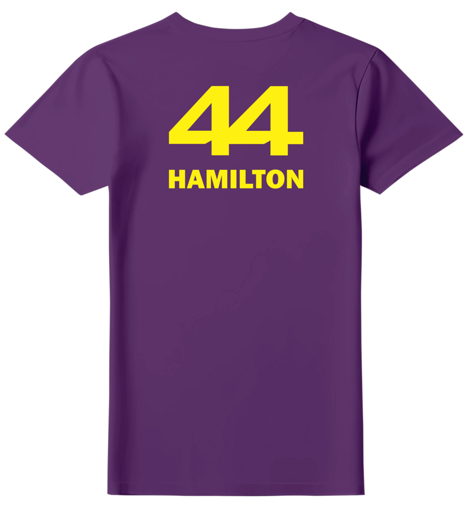 Camiseta Lewis Hamilton Scuderia Ferrari Feminina