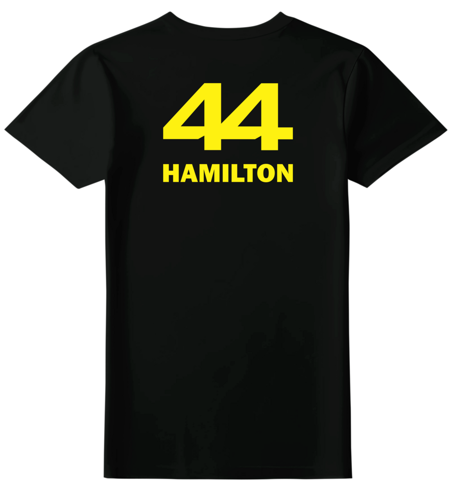 Camiseta Lewis Hamilton Scuderia Ferrari Feminina