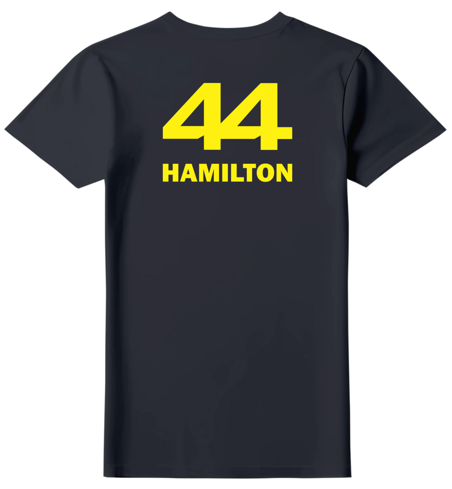 Camiseta Lewis Hamilton Scuderia Ferrari Feminina