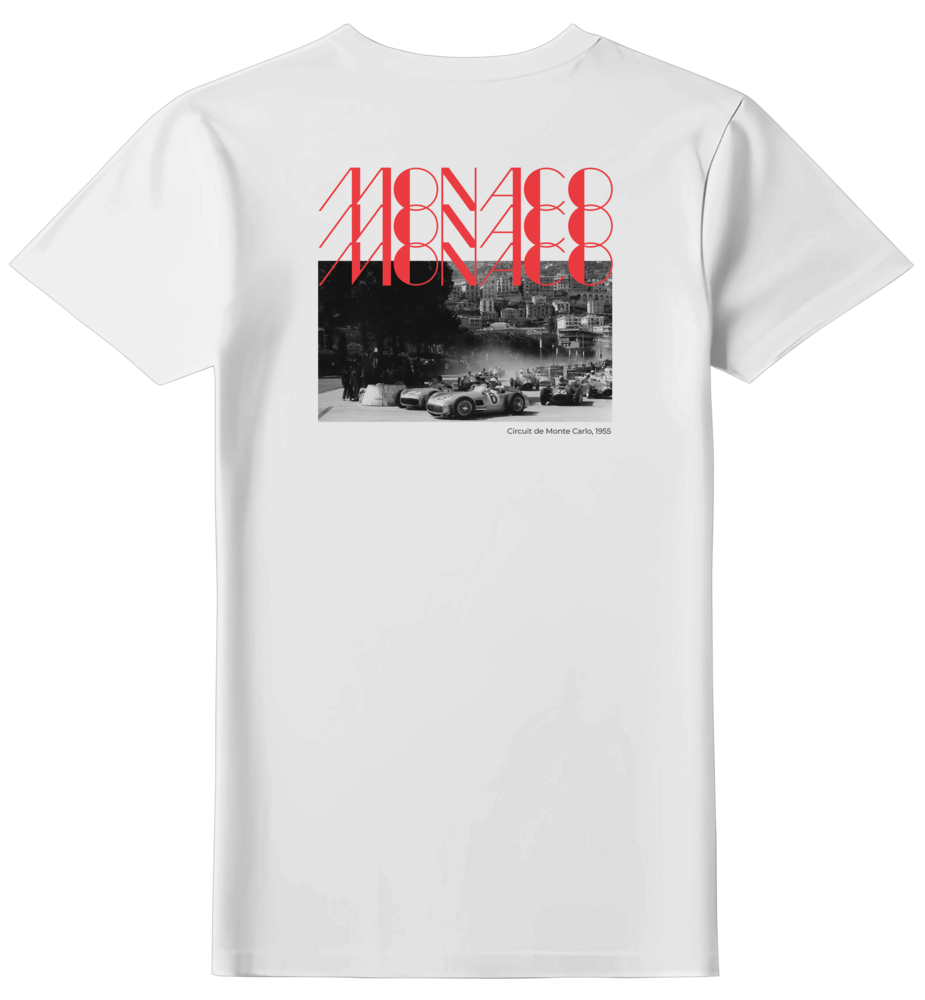 Camiseta Monaco Circuit de Monte Carlo 1955 Feminina