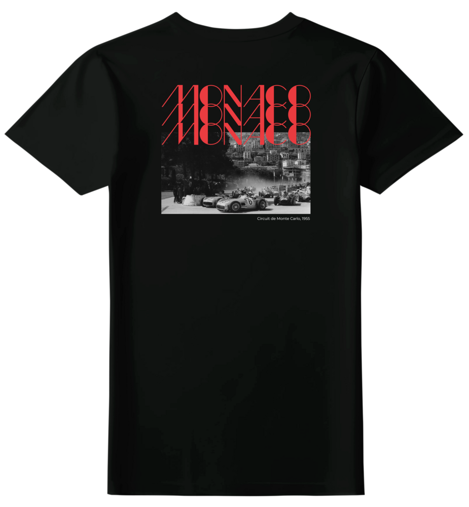 Camiseta Monaco Circuit de Monte Carlo 1955 Feminina