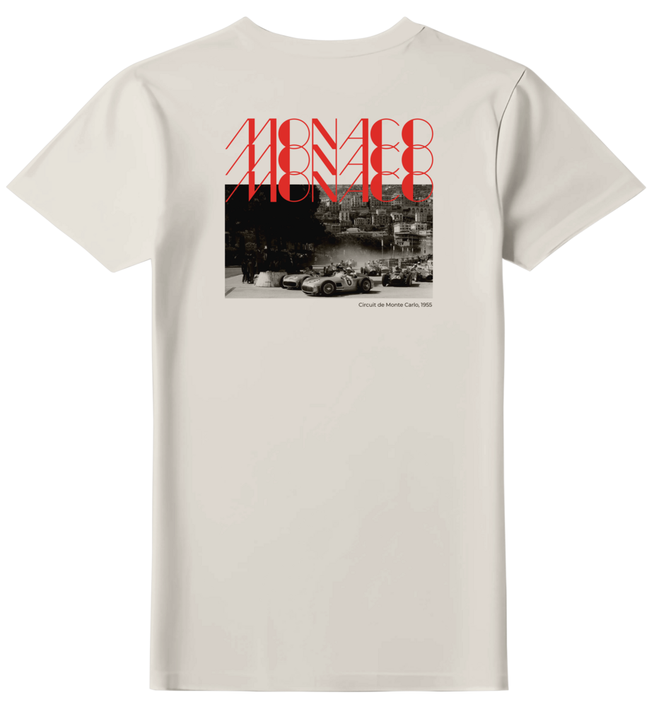 Camiseta Monaco Circuit de Monte Carlo 1955 Feminina