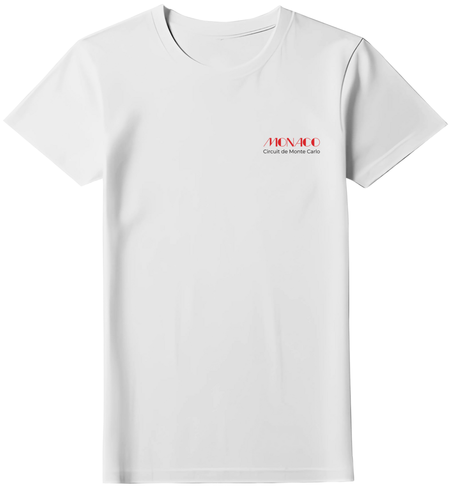 Camiseta Monaco Circuit de Monte Carlo 1955 Feminina