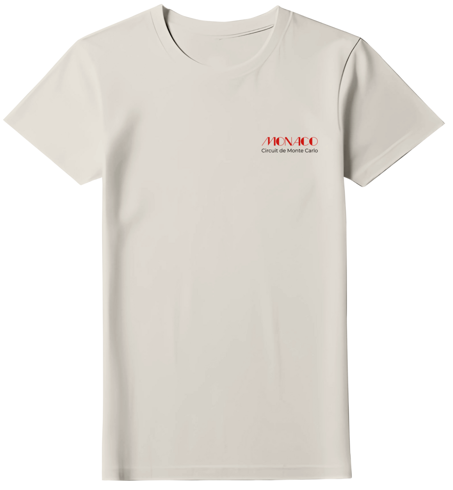 Camiseta Monaco Circuit de Monte Carlo 1955 Feminina