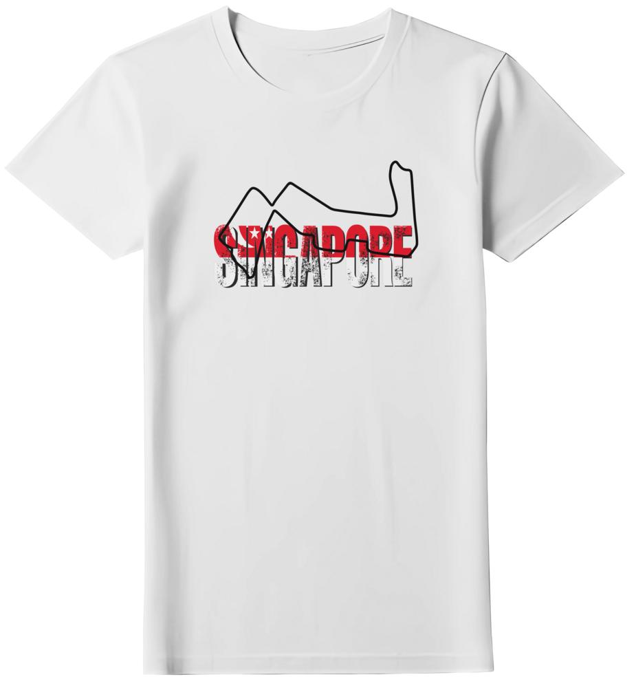 Camiseta Singapore GP Feminina