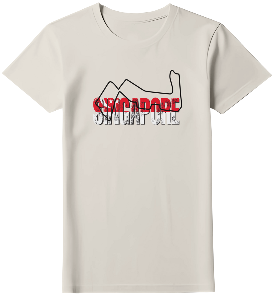 Camiseta Singapore GP Feminina