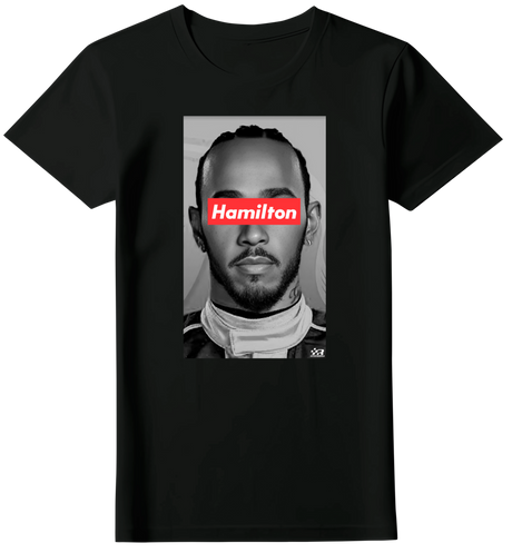 Camiseta Sir Lewis Hamilton 2025 Feminina