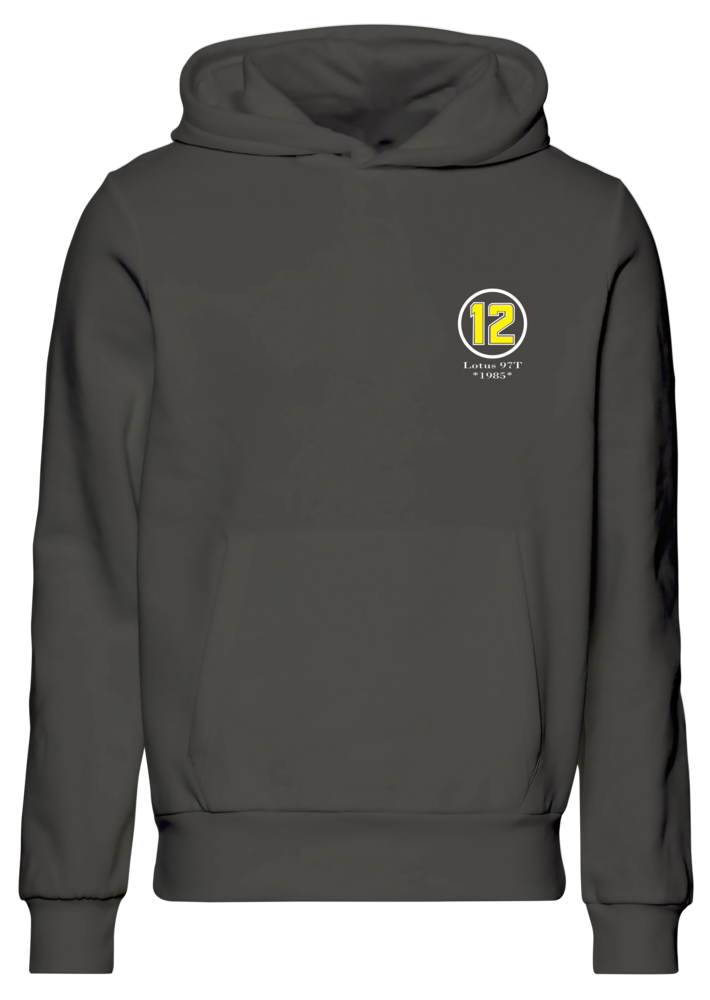 Moletom com capuz John Player Special 12 Lotus F1 Team 1985 97T