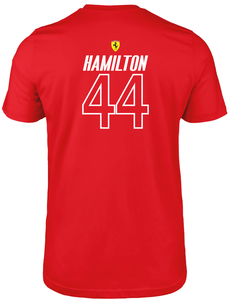 Camiseta Lewis Hamilton Ferrari F1 Team 2025