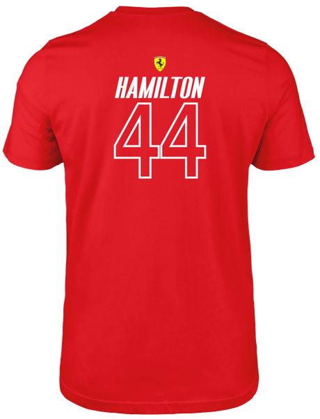 Camiseta Lewis Hamilton Ferrari F1 Team 2025