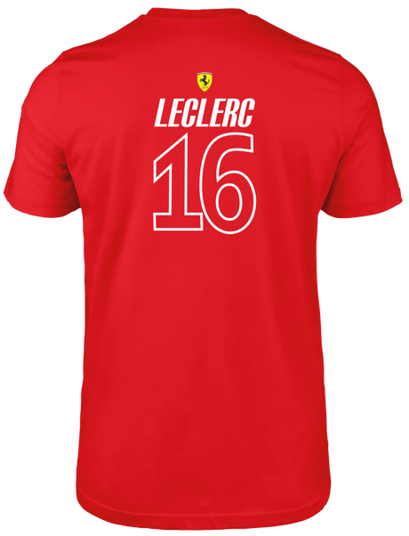 Camiseta Charles Leclerc Ferrari F1 Team 2025