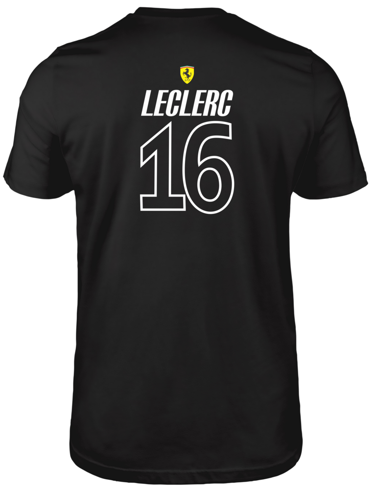Camiseta Charles Leclerc Ferrari F1 Team 2025