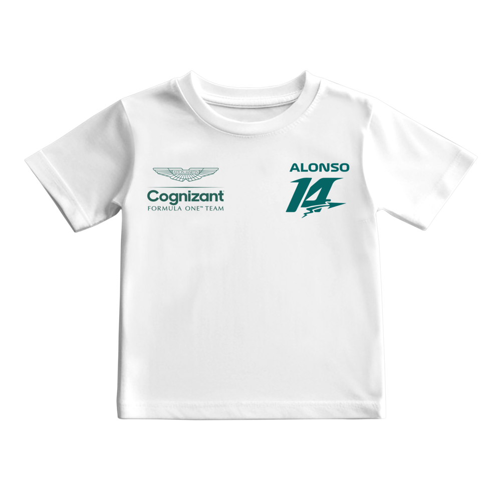 Camiseta Fernando Alonso 14 Aston Martin F1 Team 2024 KIDS
