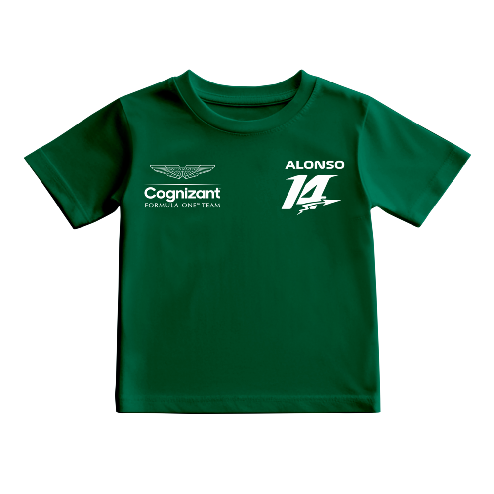 Camiseta Fernando Alonso 14 Aston Martin F1 Team 2024 KIDS