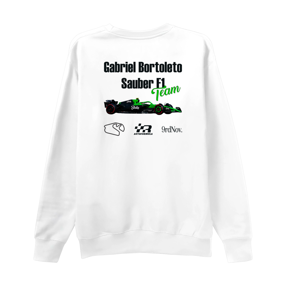 Moletom Gabriel Bortoleto Sauber F1 Team