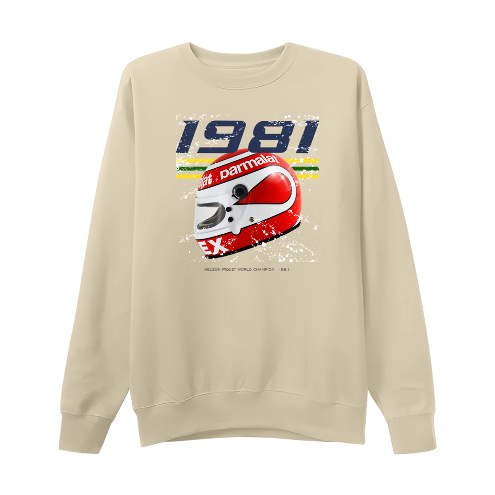 Blusão Nelson Piquet Campeão Mundial 1981 Brabham Ford Parmalat