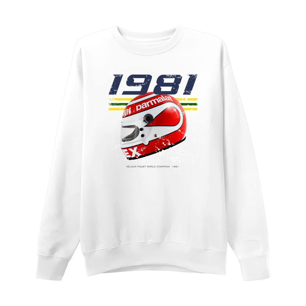 Blusão Nelson Piquet Campeão Mundial 1981 Brabham Ford Parmalat