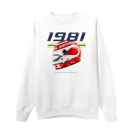 Blusão Nelson Piquet Campeão Mundial 1981 Brabham Ford Parmalat