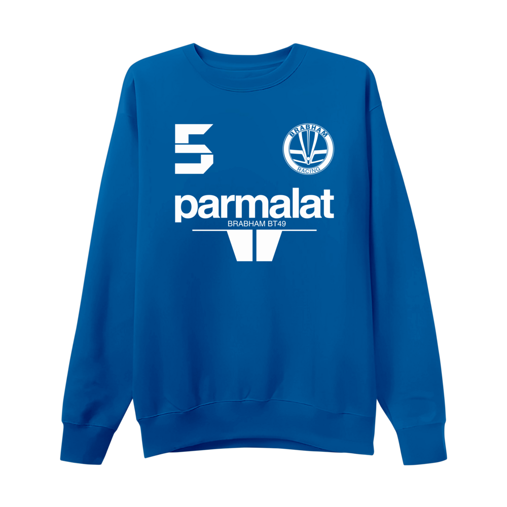 Blusão Nelson Piquet 5 Bicampeão mundial 1983 Brabham BMW BT49 Parmalat