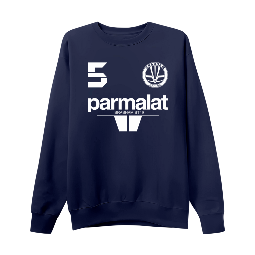 Blusão Nelson Piquet 5 Bicampeão mundial 1983 Brabham BMW BT49 Parmalat