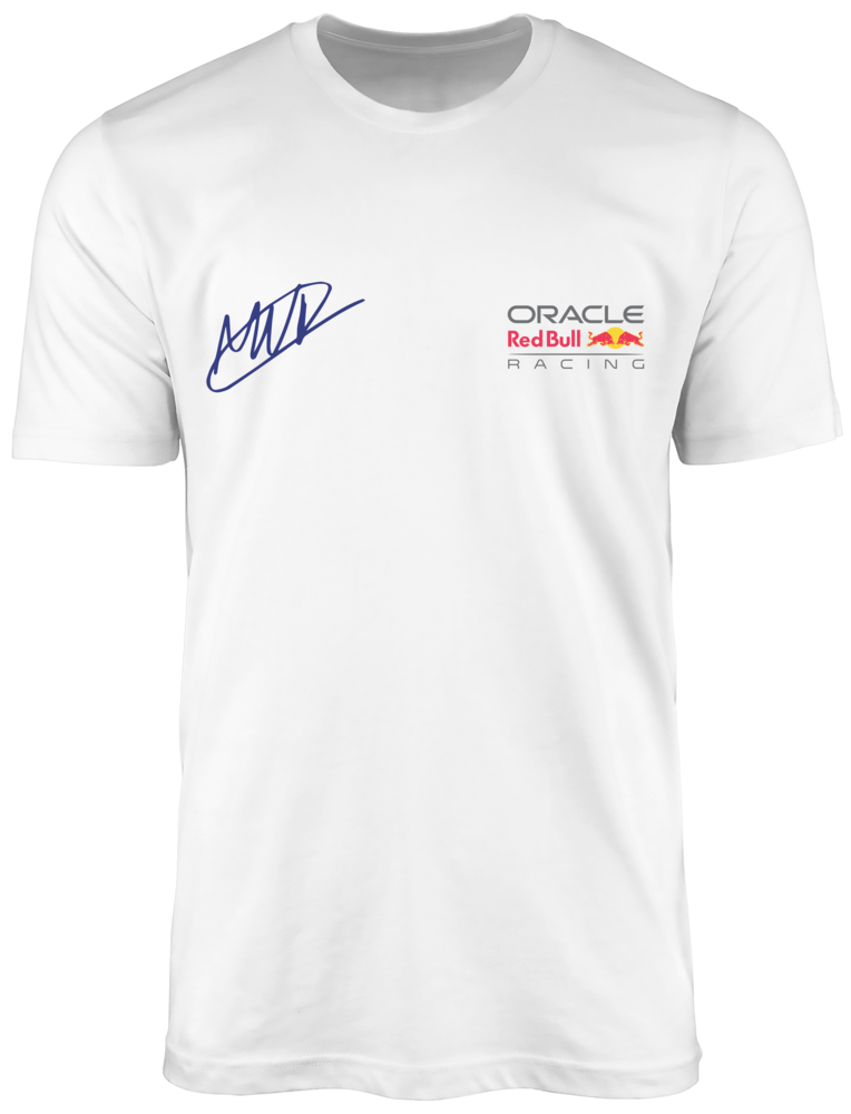 Camiseta Oracle Red Bull Racing Max Verstappen Signature 2024