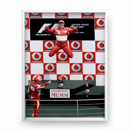 Quadro Decorativo Michael Schumacher Ferrari 2006