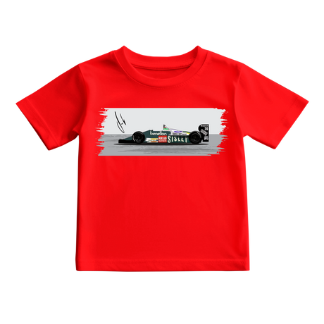 Camiseta Benetton B186 Gerhard Berger KIDS
