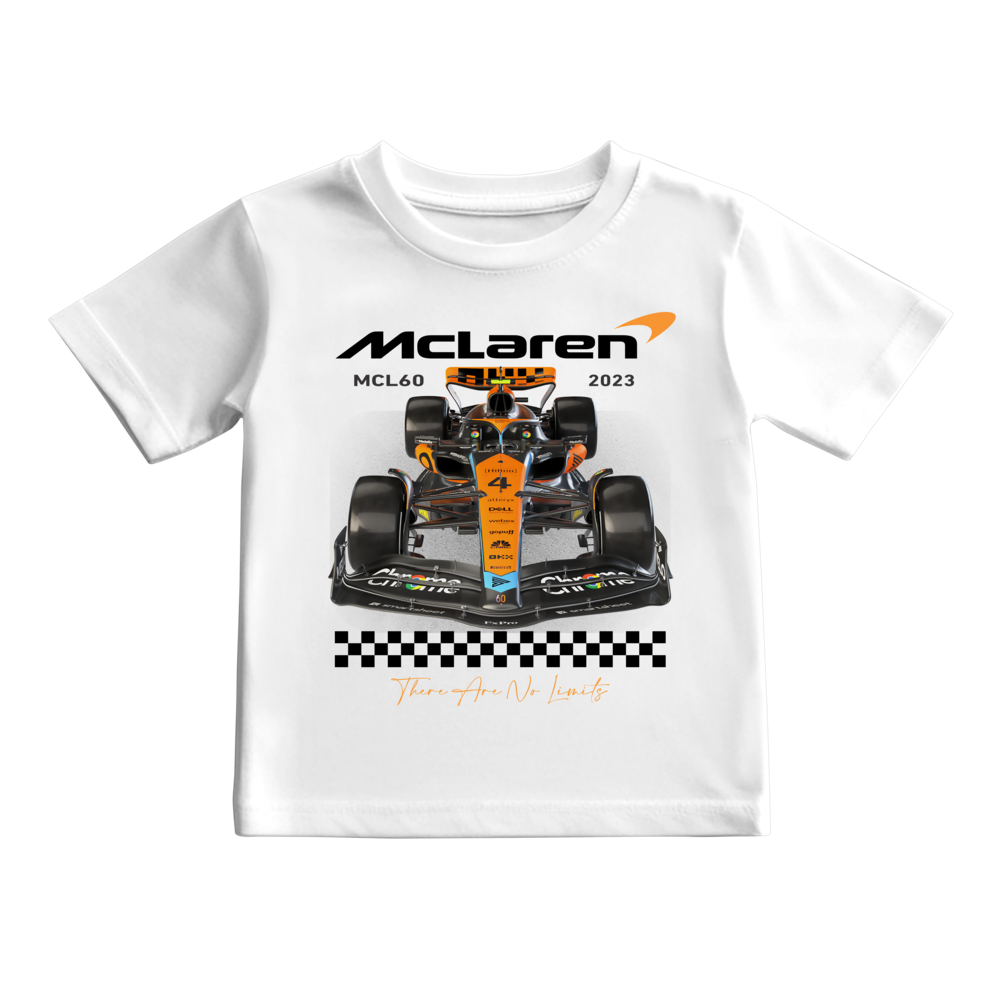 Camiseta McLaren MCL60 F1 Team 2023 Lando Norris 4 KIDS