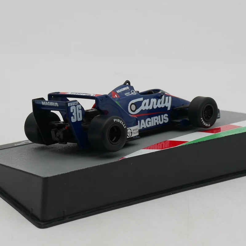 Miniatura Toleman TG183B 1:43 Bruno Giacomelli 1983
