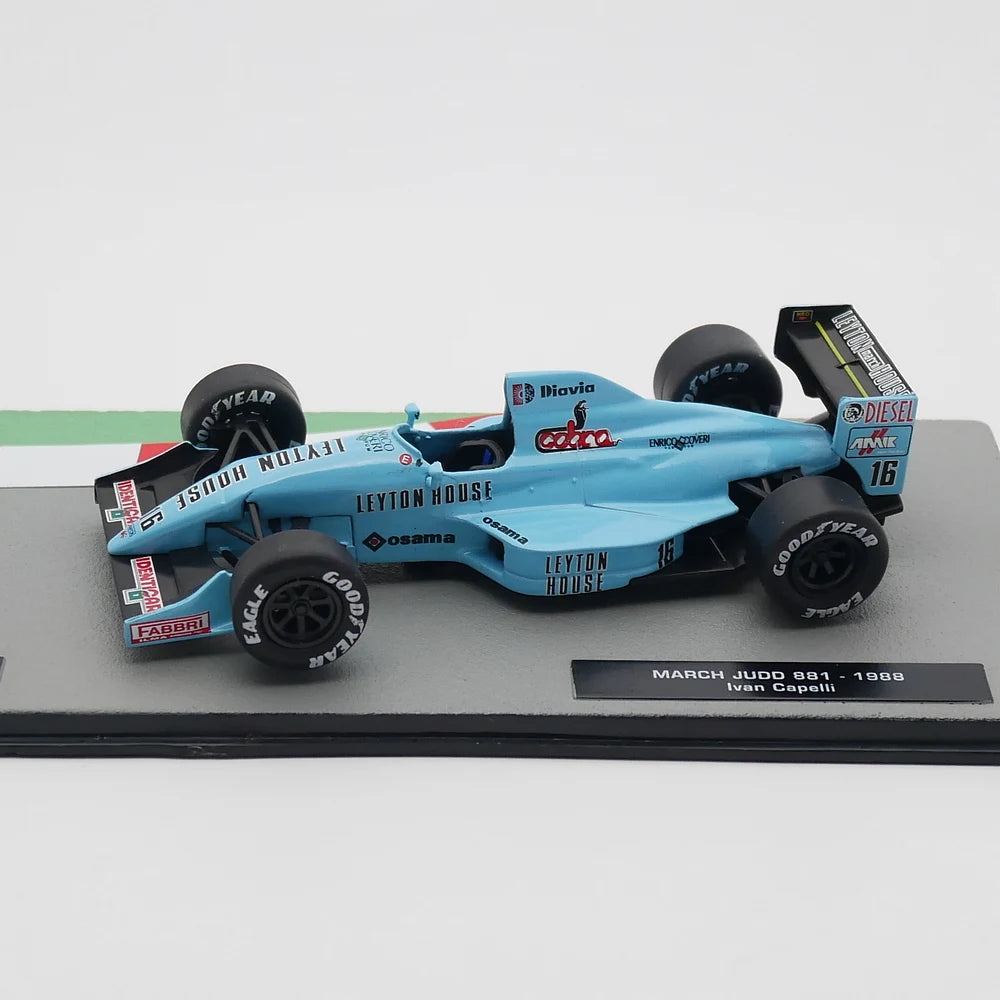 Miniatura March Judd 881 1:43 Ivan Capelli 1988