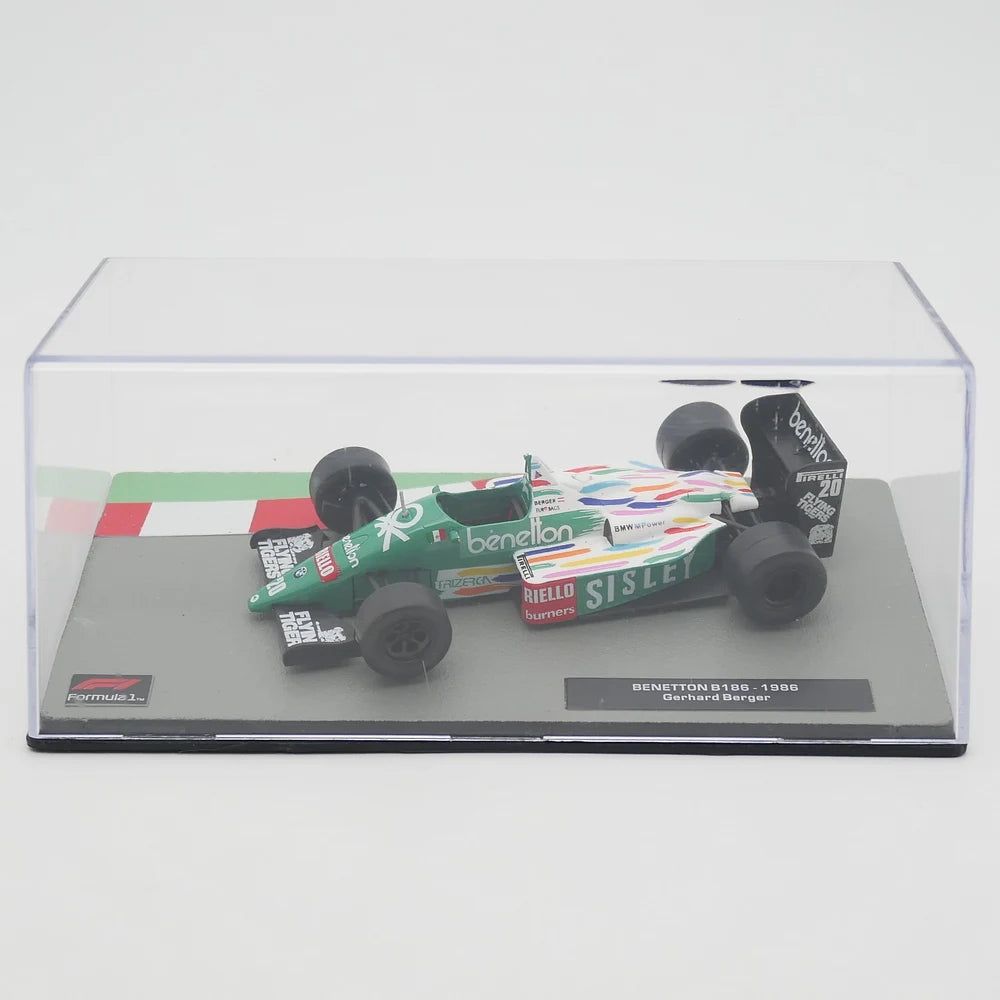 Miniatura Benetton B186 1:43 Gerhard Berger 1986