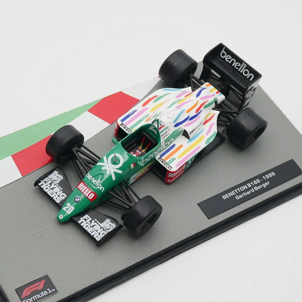 Miniatura Benetton B186 1:43 Gerhard Berger 1986