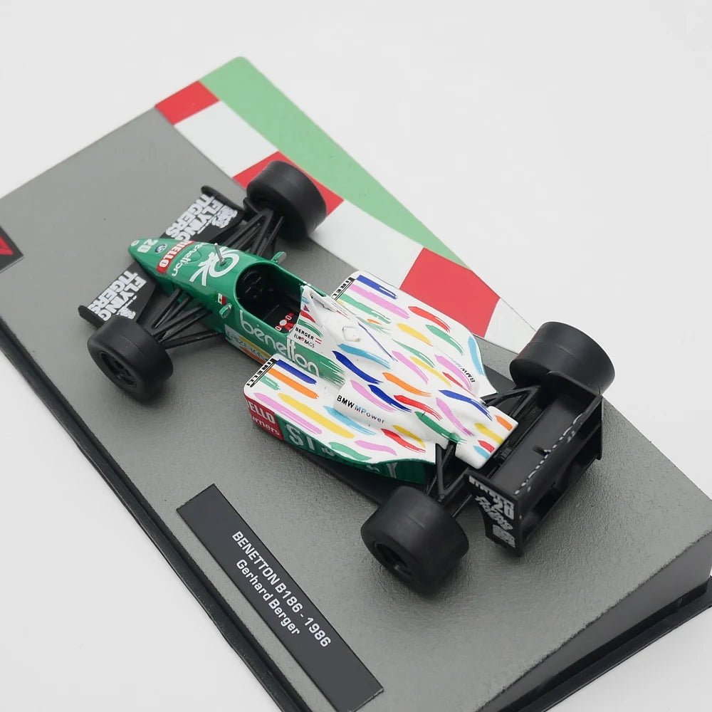 Miniatura Benetton B186 1:43 Gerhard Berger 1986