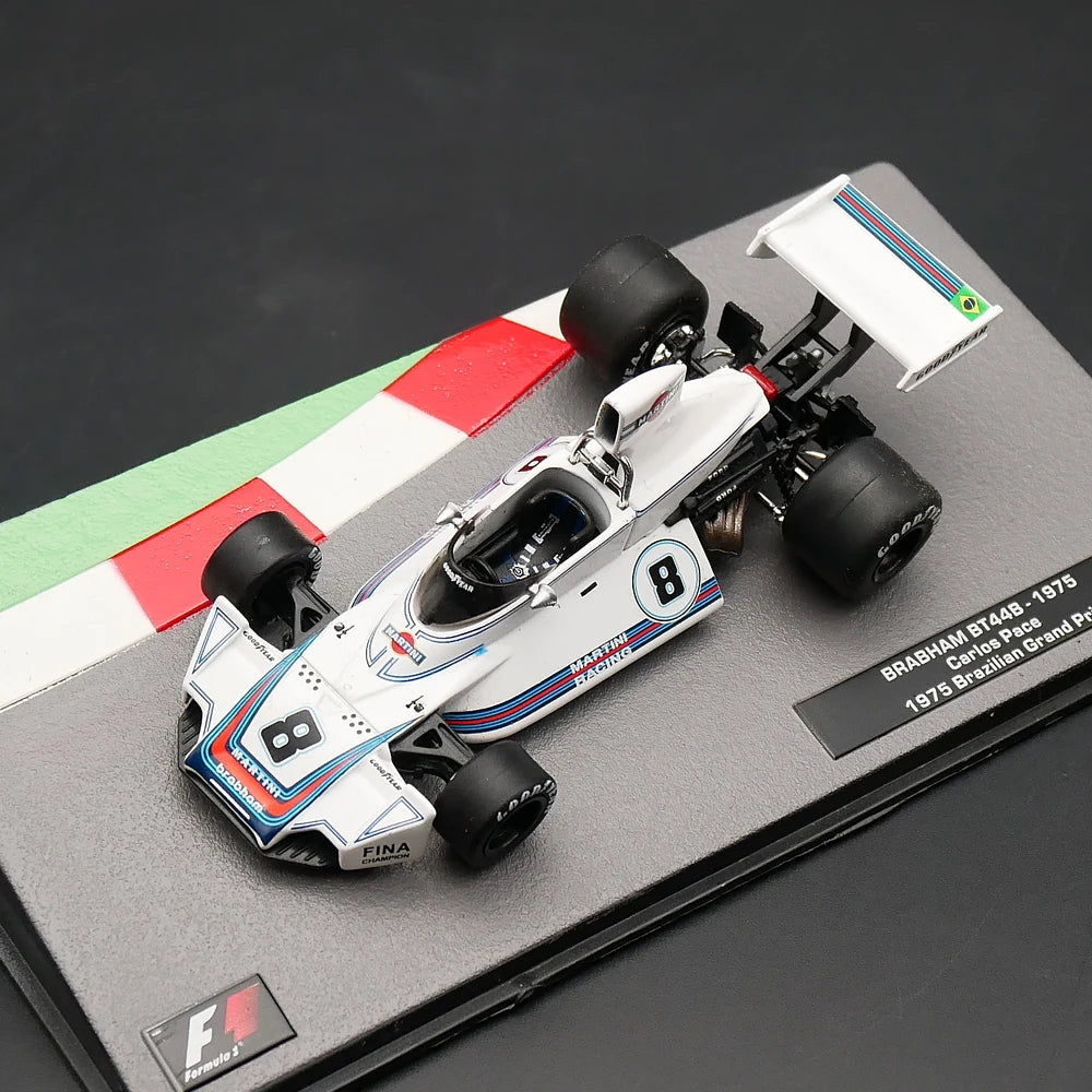 Miniatura Brabham BT44B 1:43 Carlos Pace 1975