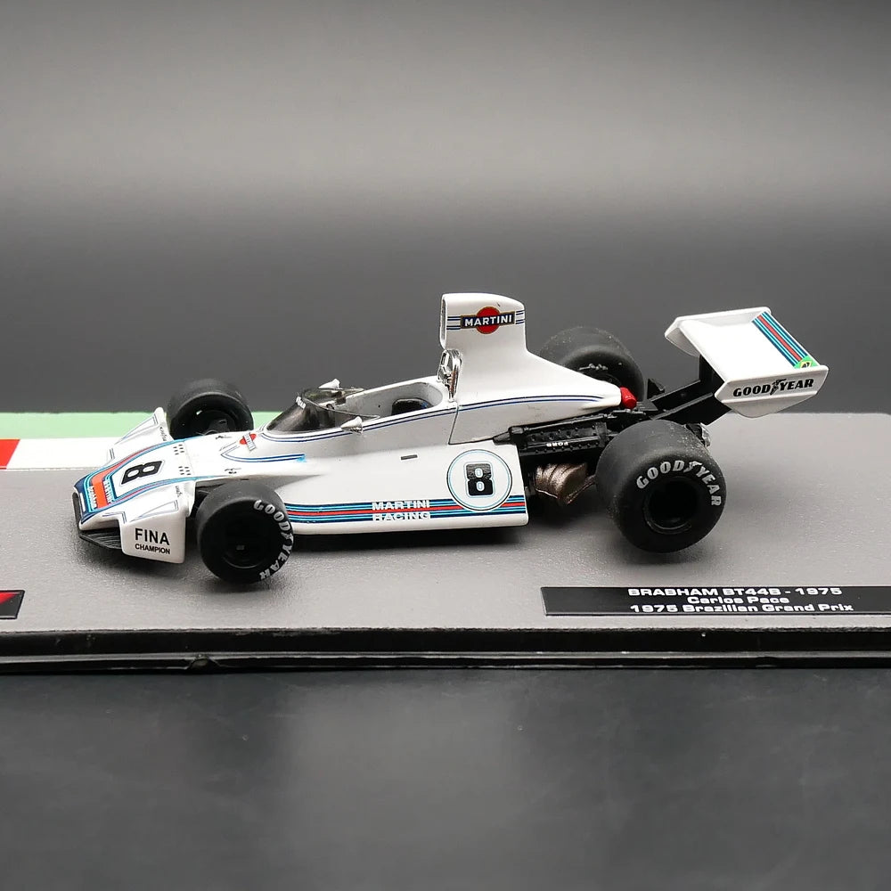 Miniatura Brabham BT44B 1:43 Carlos Pace 1975