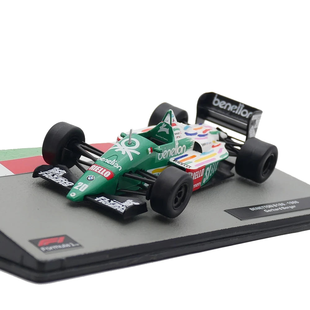 Miniatura Benetton B186 1:43 Gerhard Berger 1986
