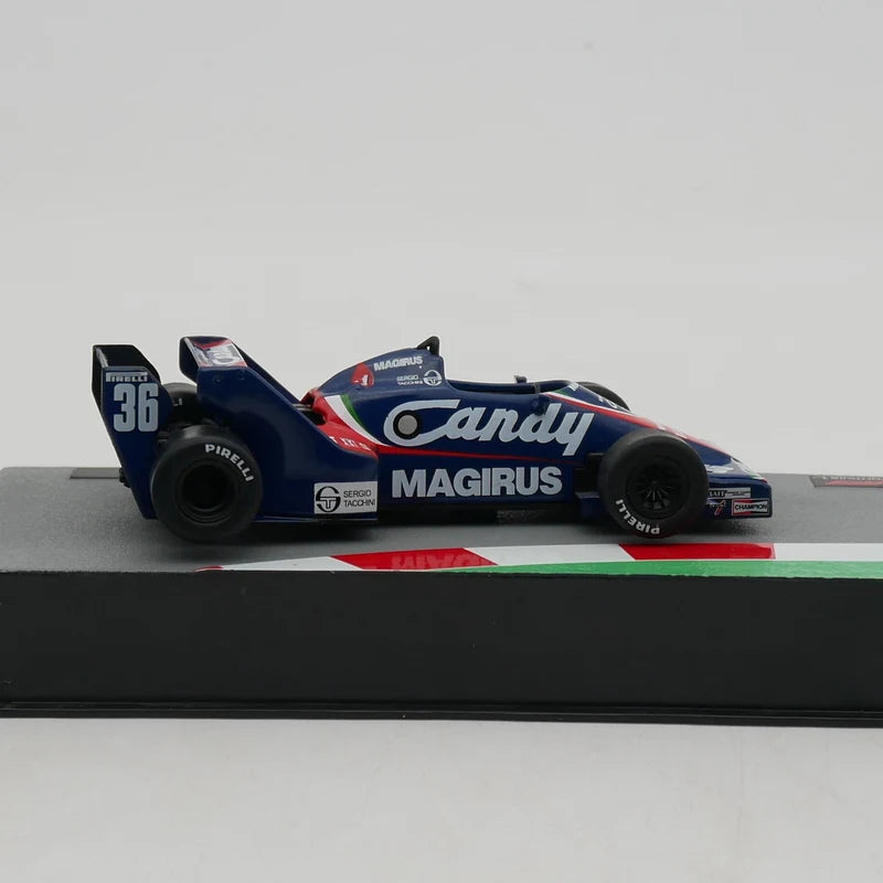 Miniatura Toleman TG183B 1:43 Bruno Giacomelli 1983