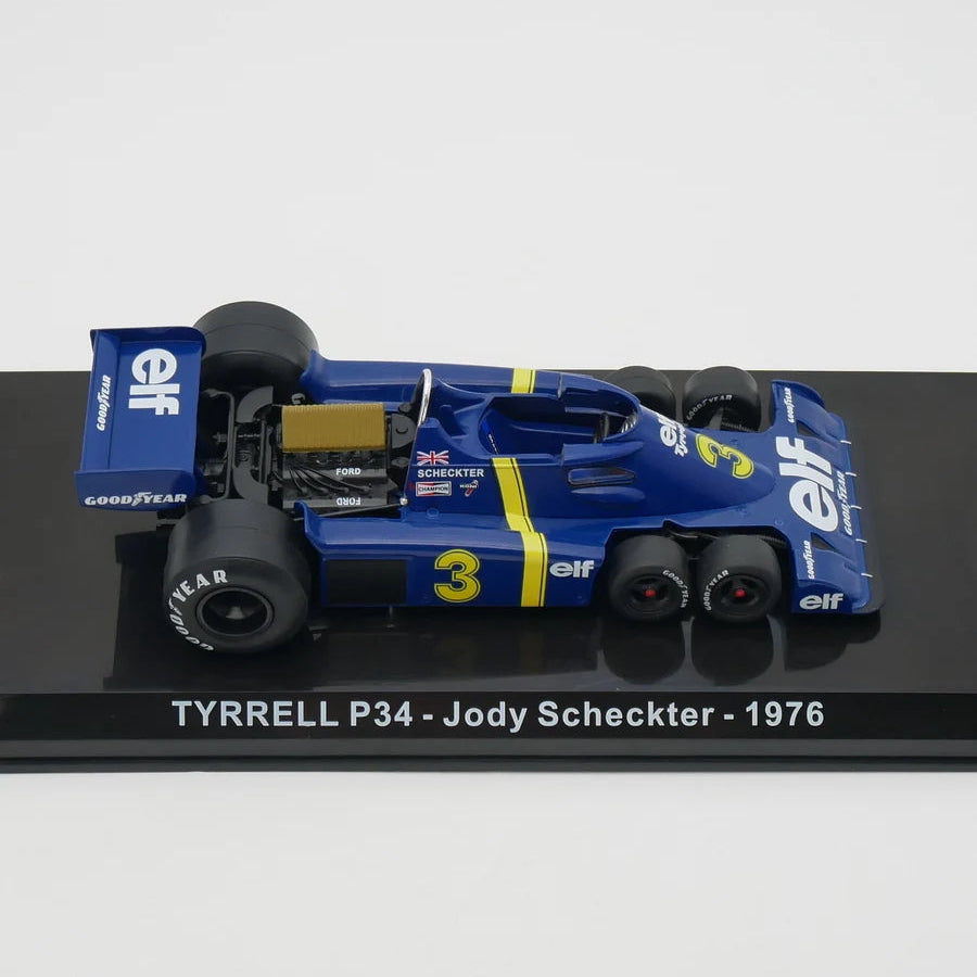Miniatura Tyrrell P34 1:24 Jody Scheckter 1976
