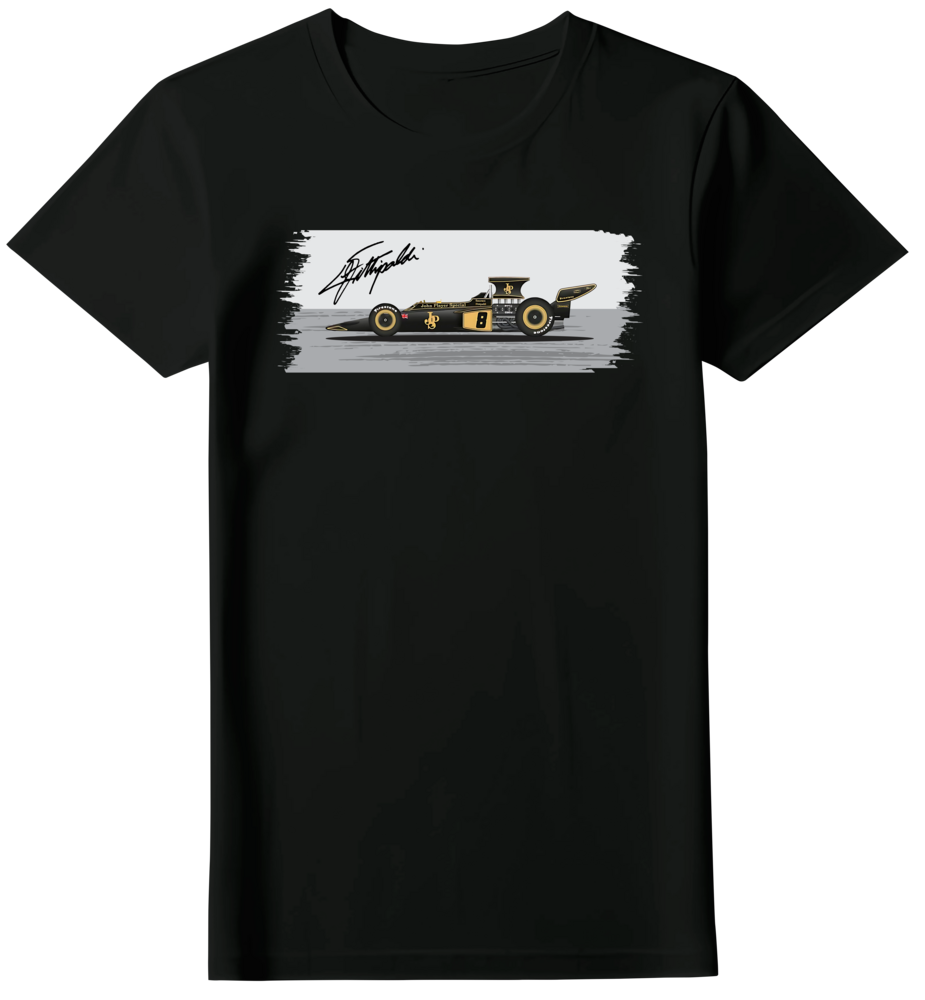 Camiseta Lotus 72 Ford Emerson Fittipaldi Feminina