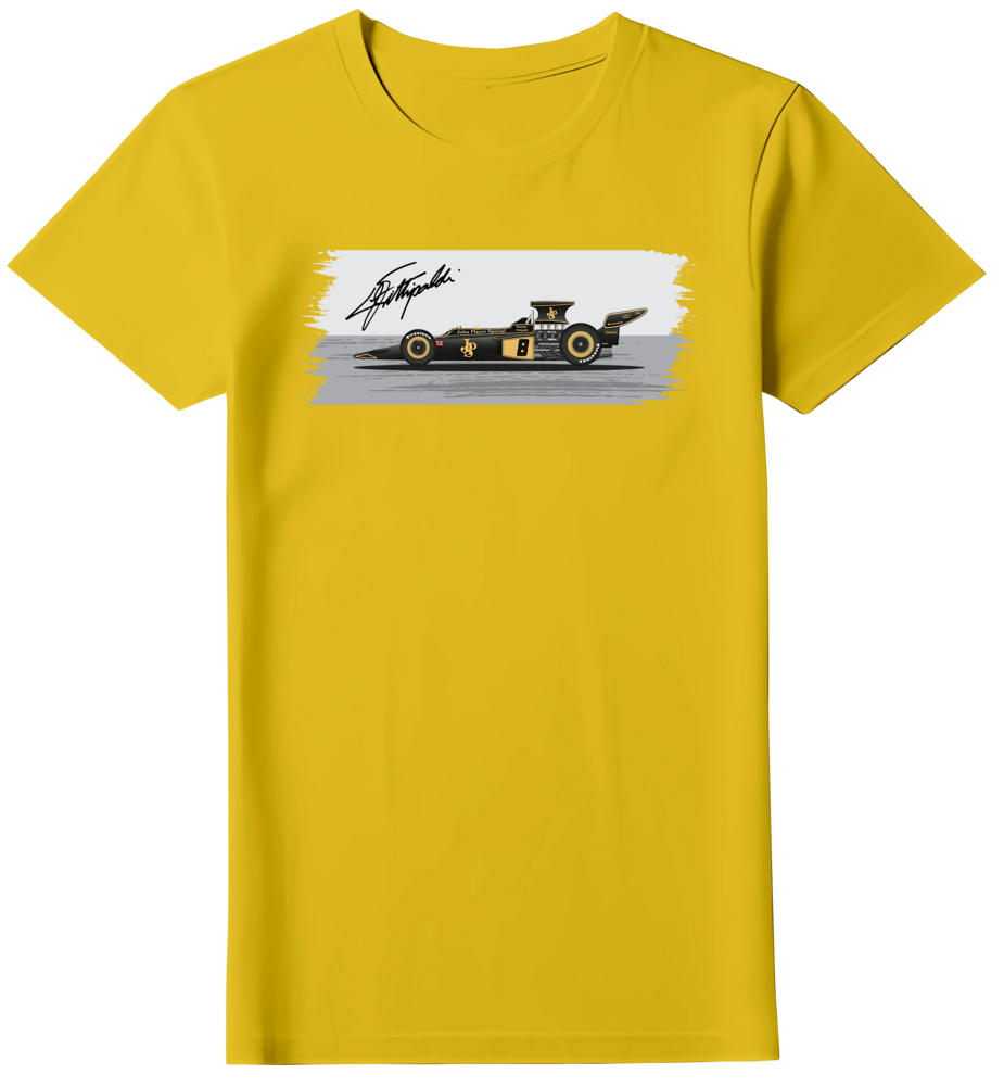 Camiseta Lotus 72 Ford Emerson Fittipaldi Feminina