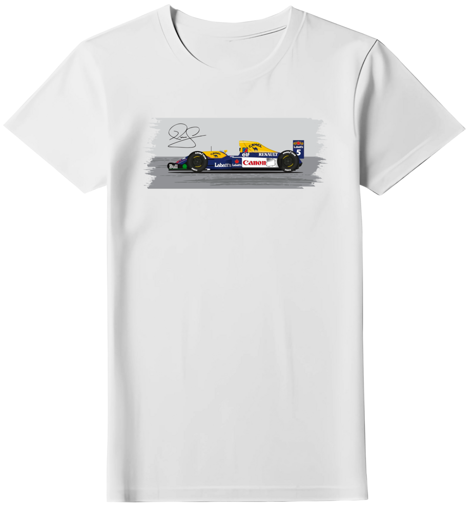 Camiseta FW14B Nigel Mansell Feminina