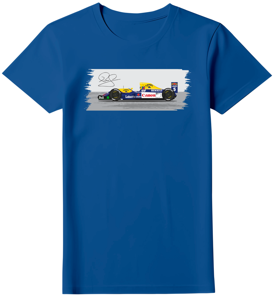 Camiseta FW14B Nigel Mansell Feminina