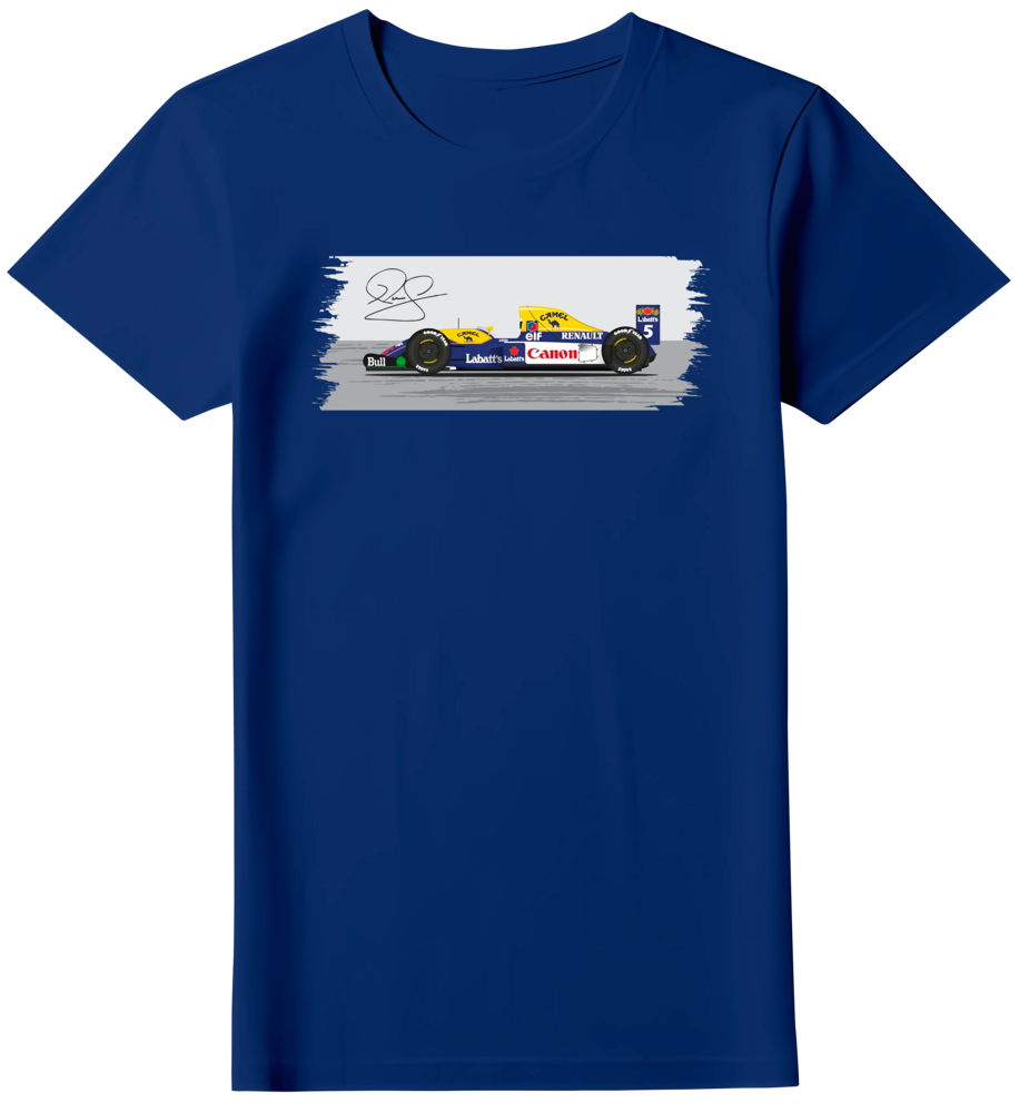 Camiseta FW14B Nigel Mansell Feminina