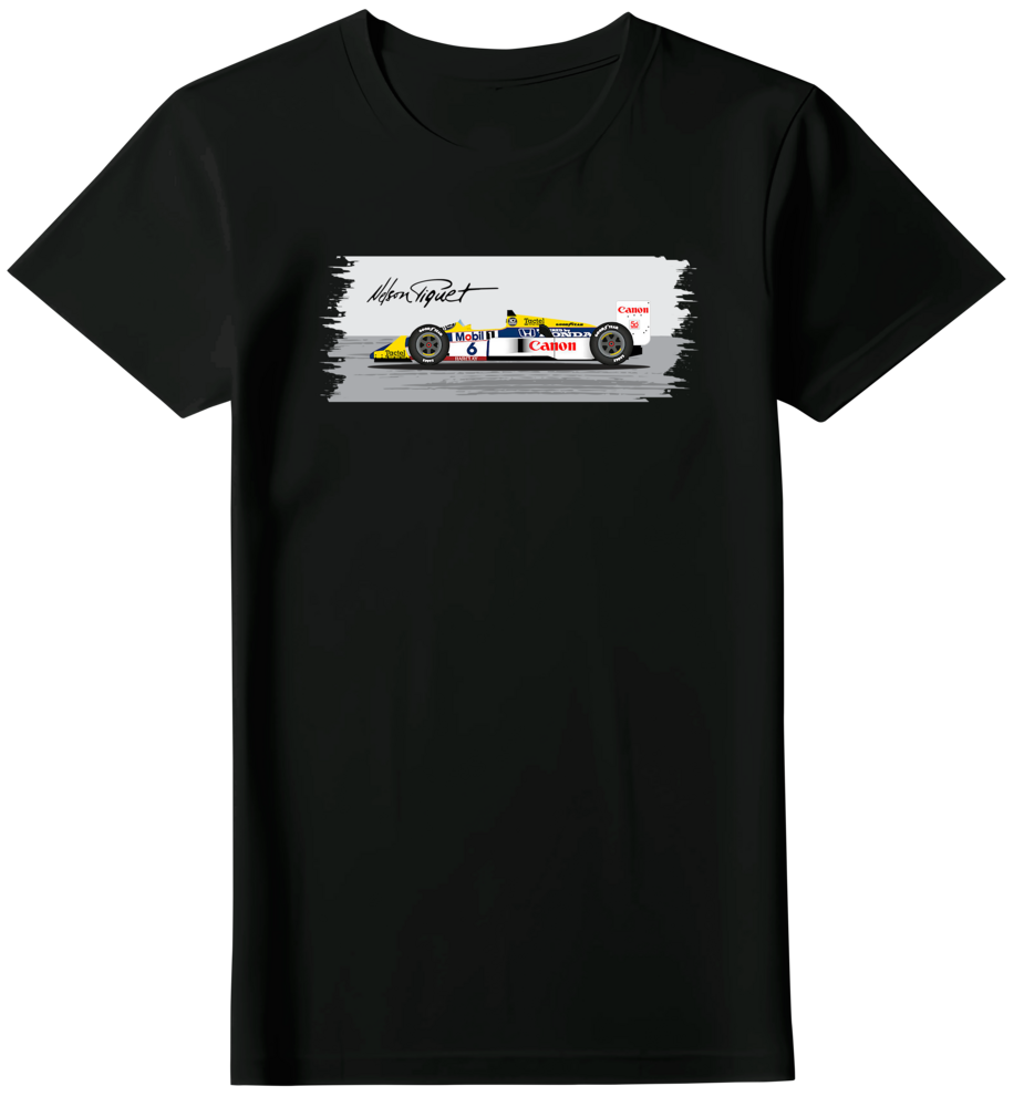 Camiseta FW11B Nelson Piquet Feminina