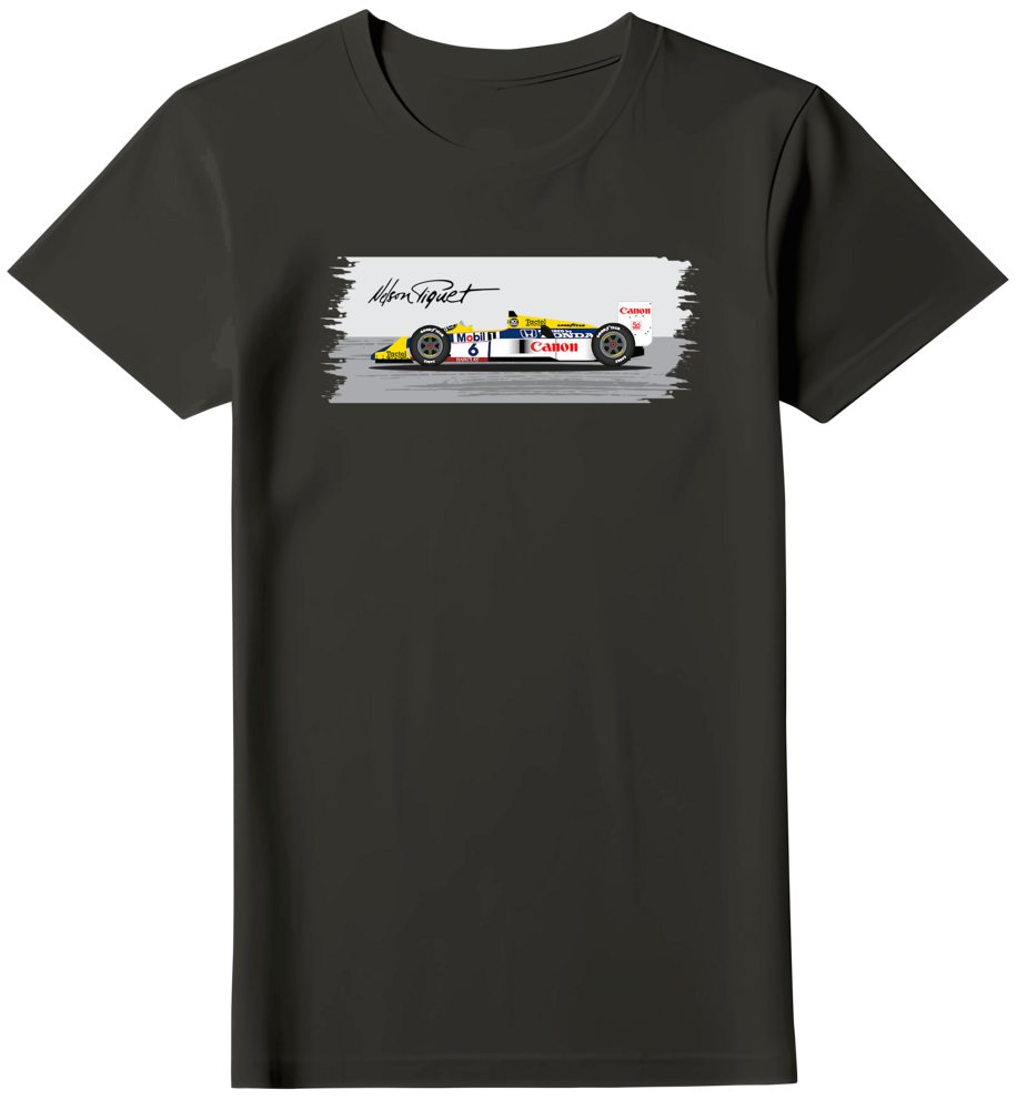 Camiseta FW11B Nelson Piquet Feminina