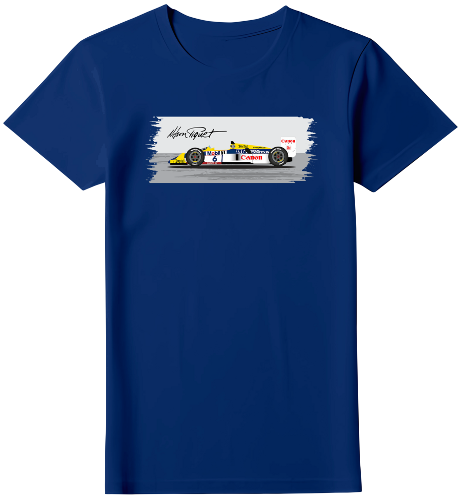 Camiseta FW11B Nelson Piquet Feminina